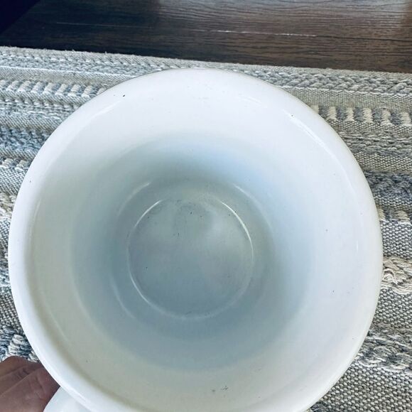 Vintage Y2K cottagecore oversized bumble bee ladybug floral coffee mug planter - Picture 6 of 8